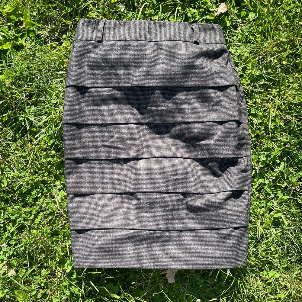 BCX Grey Pencil Skirt